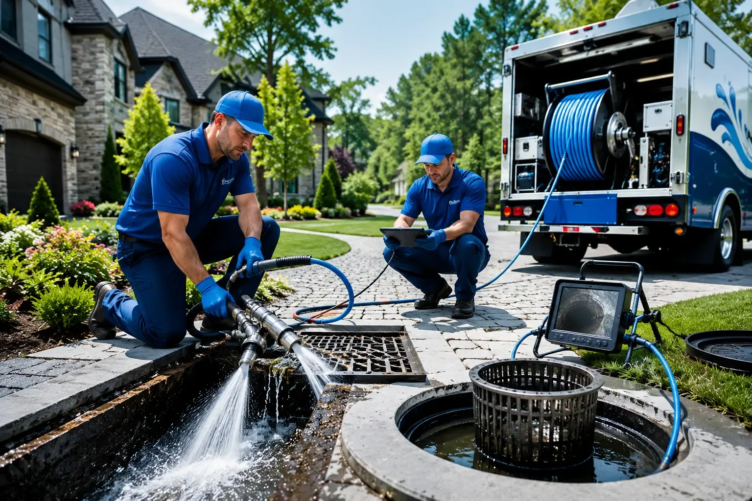 Local outdoor drain cleaning professionals in Richland, NJ